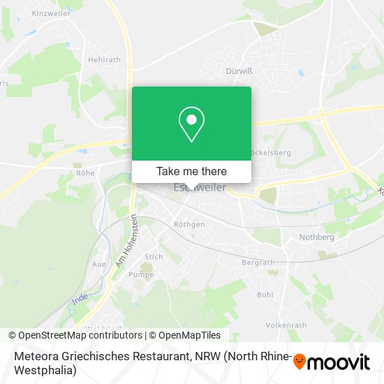 Meteora Griechisches Restaurant map