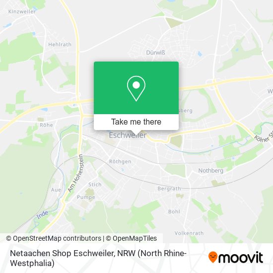 Netaachen Shop Eschweiler map