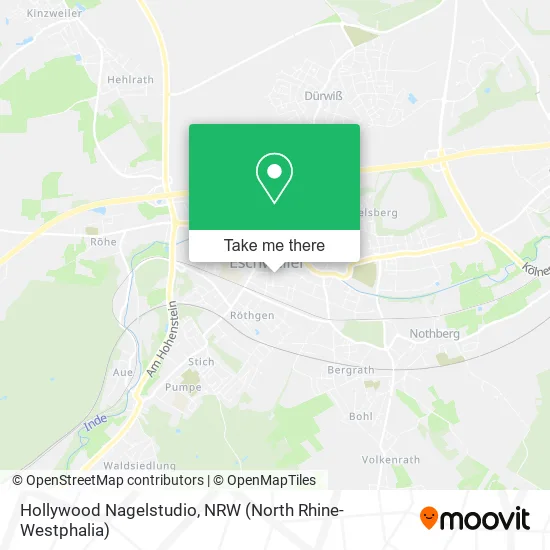 Карта Hollywood Nagelstudio