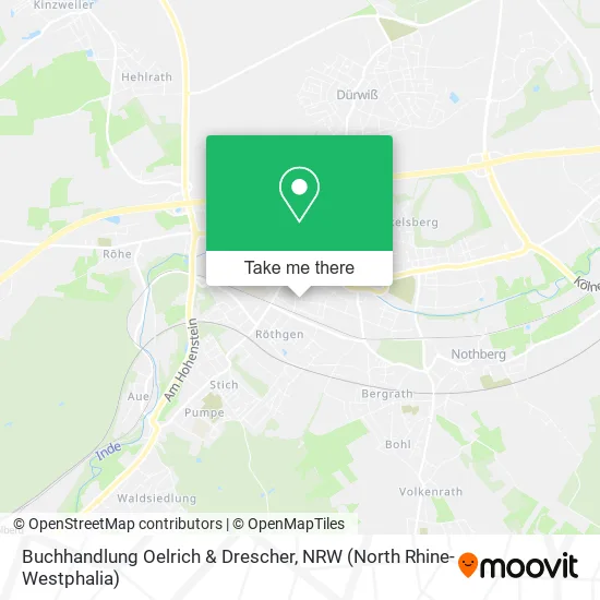 Карта Buchhandlung Oelrich & Drescher