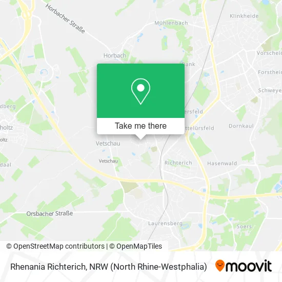 Карта Rhenania Richterich