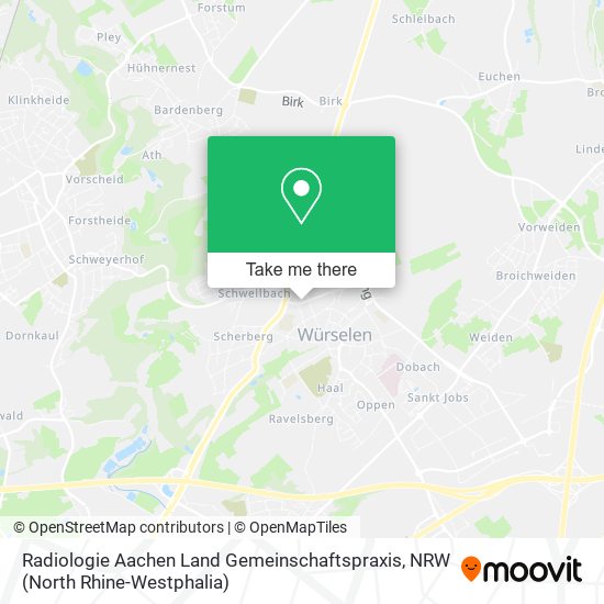 Radiologie Aachen Land Gemeinschaftspraxis map