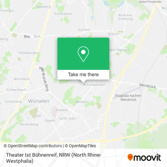 Карта Theater Ist Bühnenreif