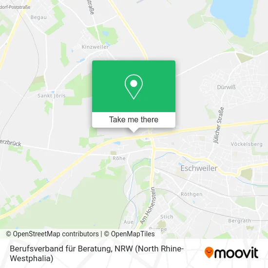 Карта Berufsverband für Beratung