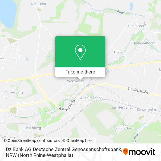 Dz Bank AG Deutsche Zentral Genossenschaftsbank map
