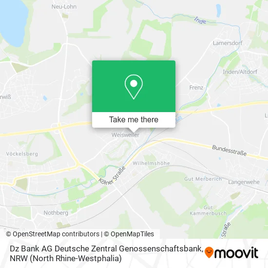 Карта Dz Bank AG Deutsche Zentral Genossenschaftsbank