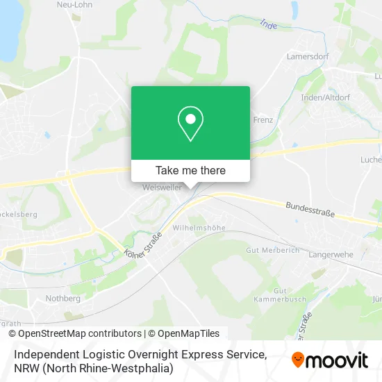 Карта Independent Logistic Overnight Express Service