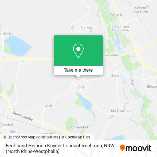 Ferdinand Heinrich Kayser Lohnunternehmen map
