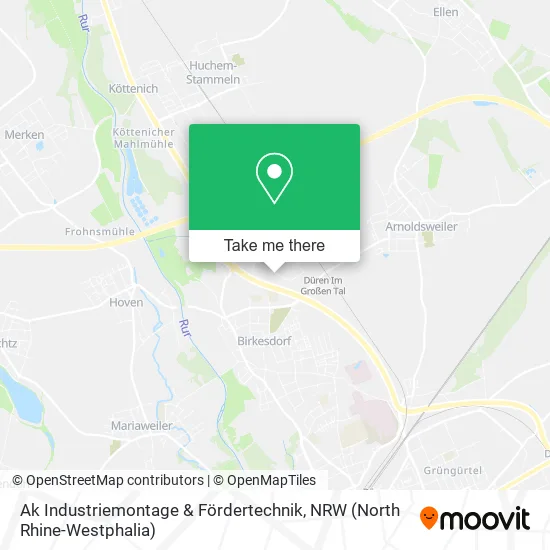 Карта Ak Industriemontage & Fördertechnik