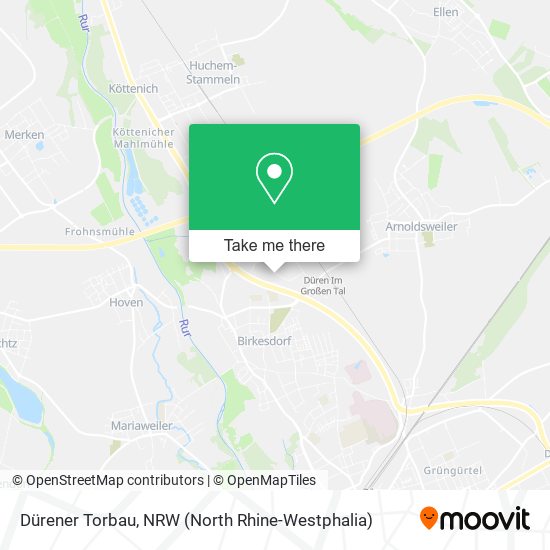 Dürener Torbau map