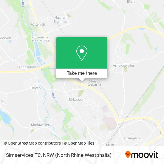 Карта Simservices TC