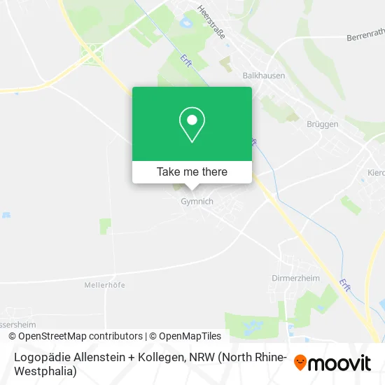 Карта Logopädie Allenstein + Kollegen