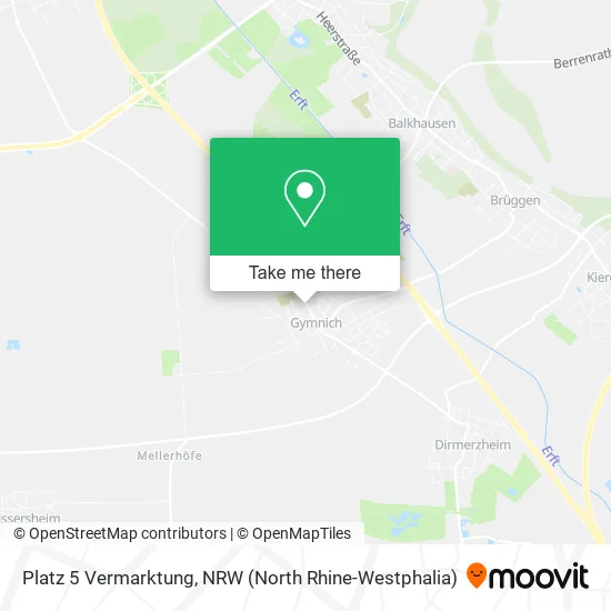 Карта Platz 5 Vermarktung