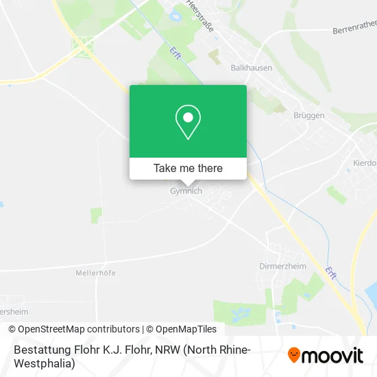 Карта Bestattung Flohr K.J. Flohr