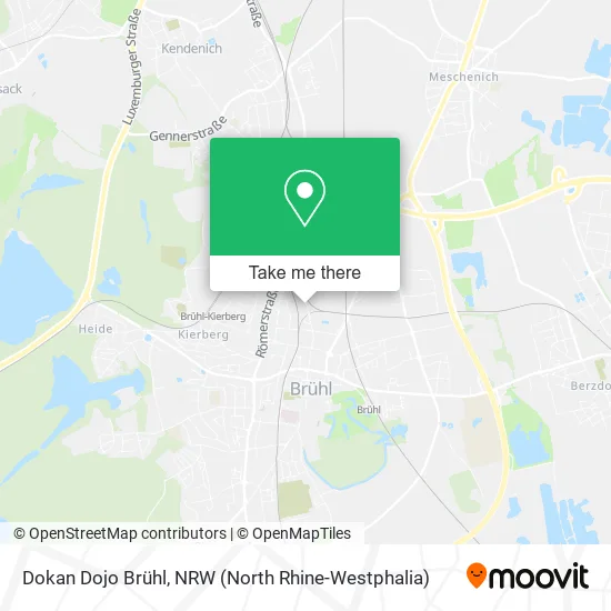 Карта Dokan Dojo Brühl