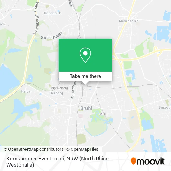 Карта Kornkammer Eventlocati