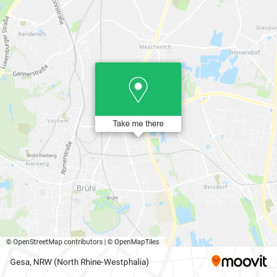 Gesa map