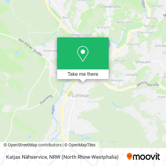 Карта Katjas Nähservice