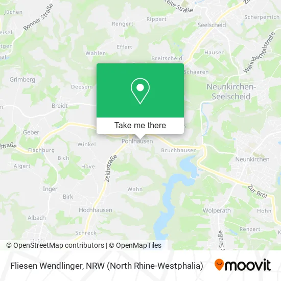 Карта Fliesen Wendlinger