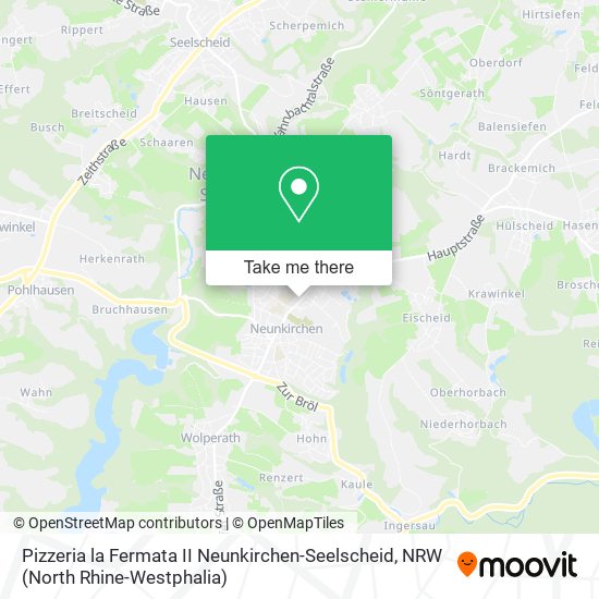 Pizzeria la Fermata II Neunkirchen-Seelscheid map
