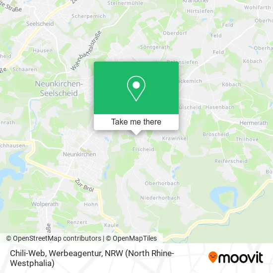 Карта Chili-Web, Werbeagentur