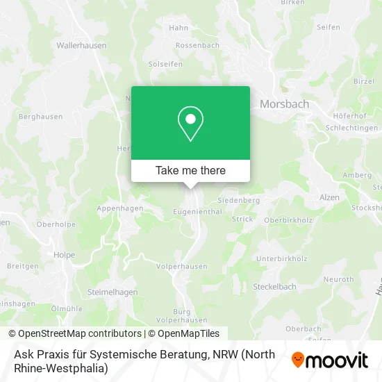 Карта Ask Praxis für Systemische Beratung