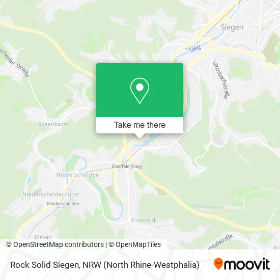 Rock Solid Siegen map