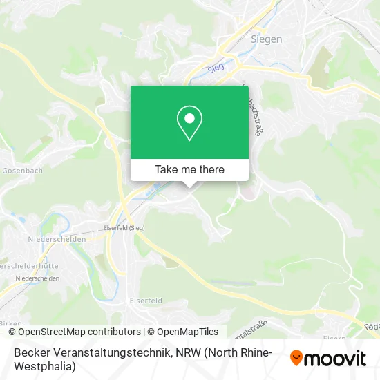 Карта Becker Veranstaltungstechnik