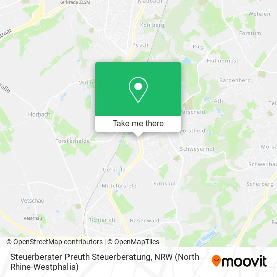 Карта Steuerberater Preuth Steuerberatung