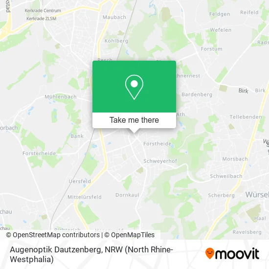 Карта Augenoptik Dautzenberg