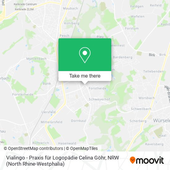 Карта Vialingo - Praxis für Logopädie Celina Göhr