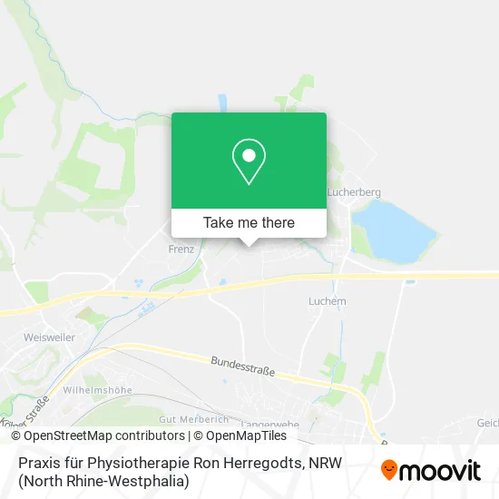 Карта Praxis für Physiotherapie Ron Herregodts