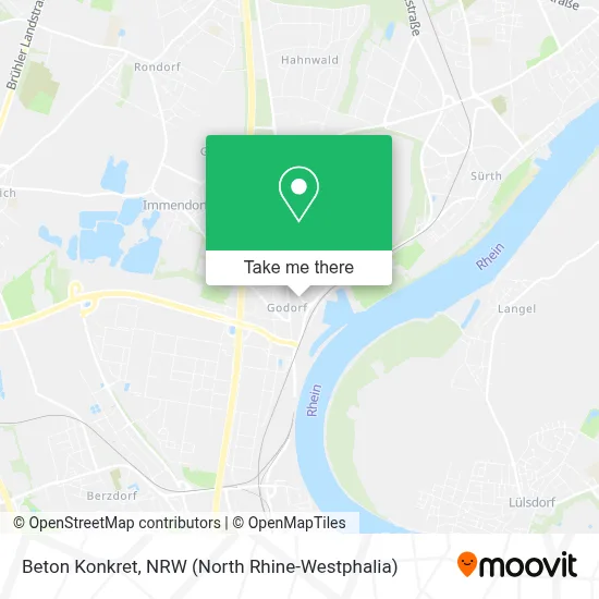 Beton Konkret map