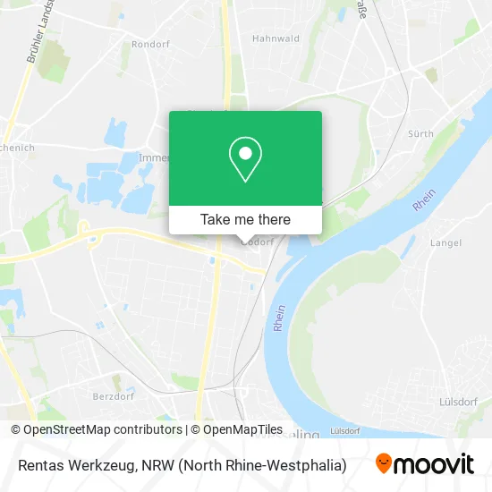 Карта Rentas Werkzeug