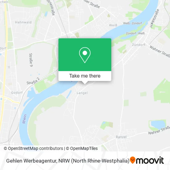 Gehlen Werbeagentur map