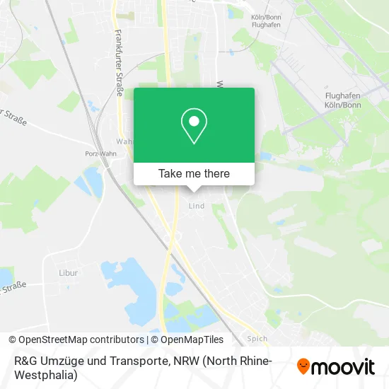 Карта R&G Umzüge und Transporte