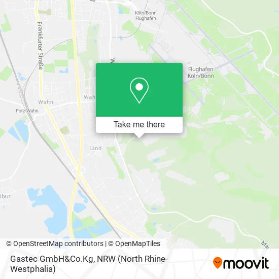 Gastec GmbH&Co.Kg map