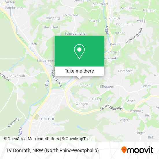 TV Donrath map