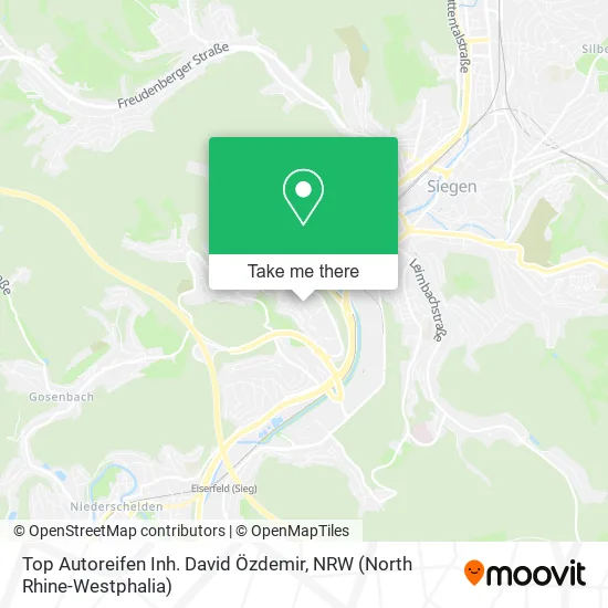 Карта Top Autoreifen Inh. David Özdemir