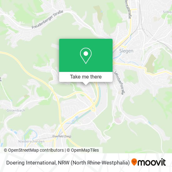Doering International map