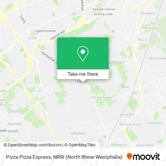 Карта Pizza Pizza Express