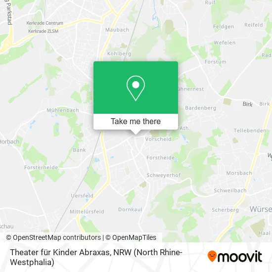 Карта Theater für Kinder Abraxas