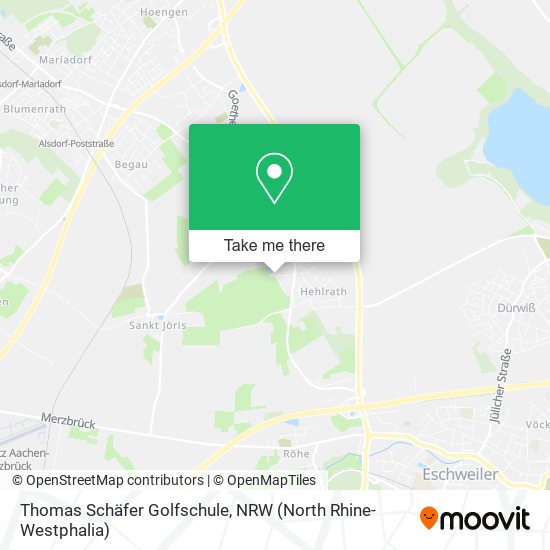 Thomas Schäfer Golfschule map