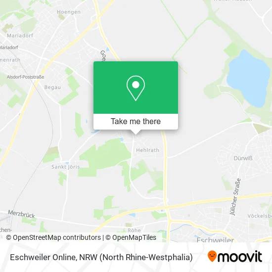 Карта Eschweiler Online