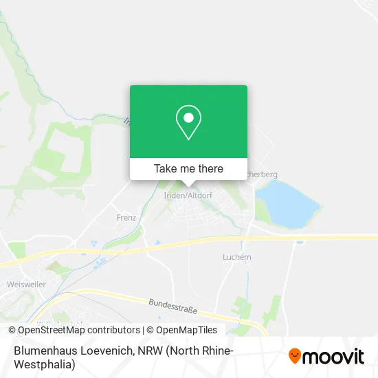 Карта Blumenhaus Loevenich