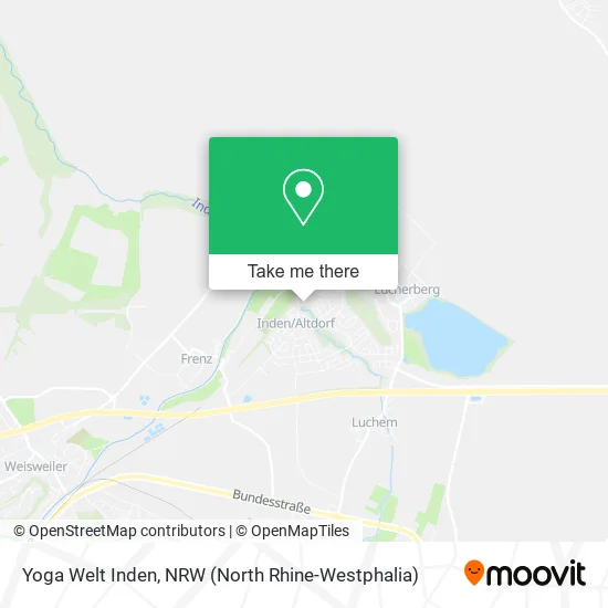 Yoga Welt Inden map