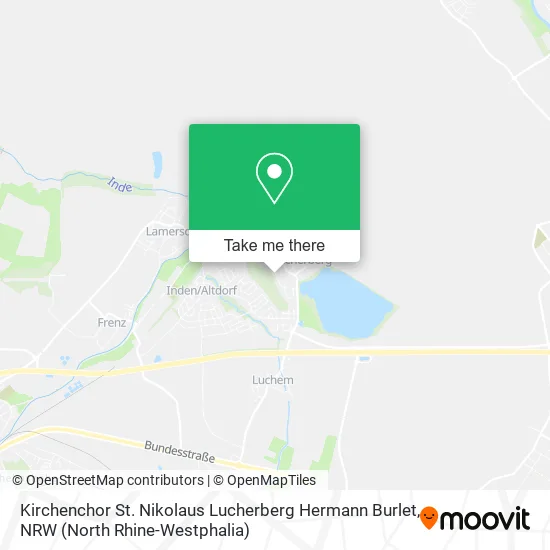 Карта Kirchenchor St. Nikolaus Lucherberg Hermann Burlet