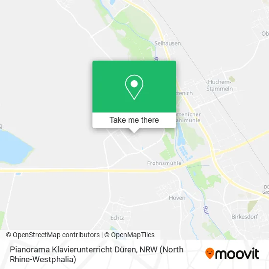 Карта Pianorama Klavierunterricht Düren