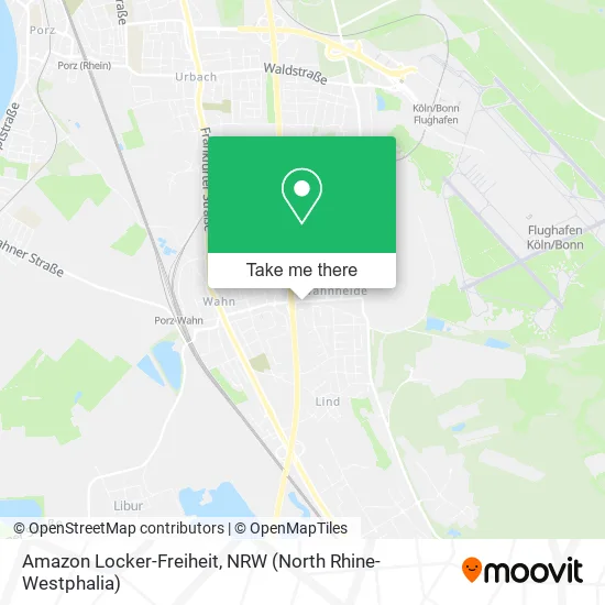 Карта Amazon Locker-Freiheit