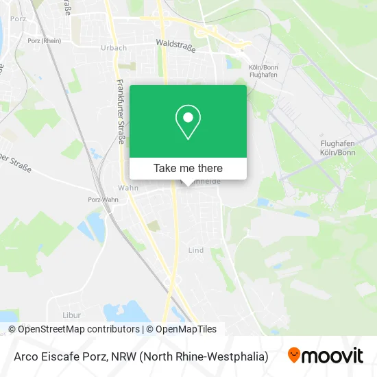 Карта Arco Eiscafe Porz